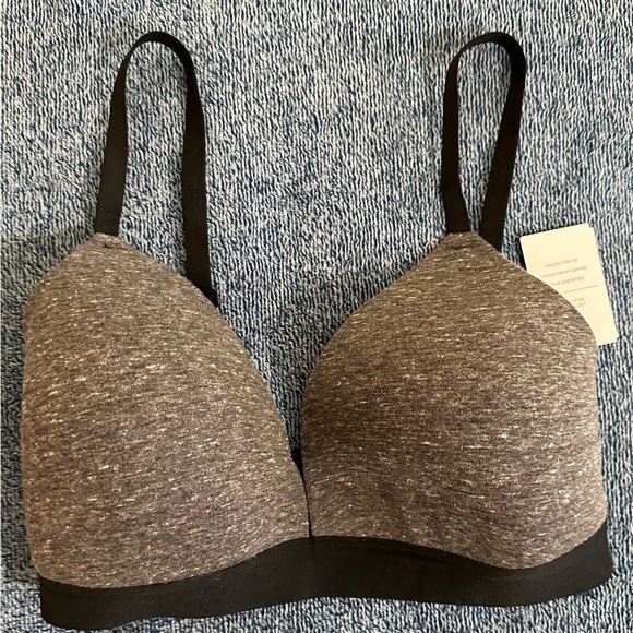 Auden Women's The Everyday Wirefree Bra Gray Size 34DD new - Picture 5 of 8